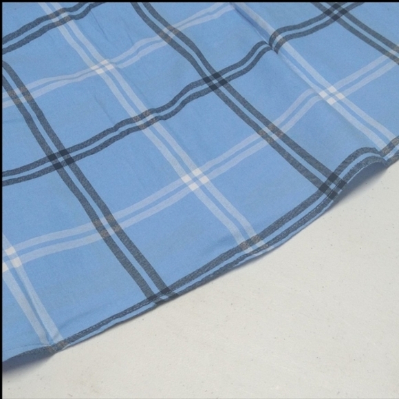 Wondershop Plaid Flannel 2pc Pajama Set, Blue - Various Sz 1x, 2x NWT - Picture 9 of 15